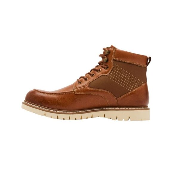 Steve Madden Men's Bleeker Boot Color Cognac Size 8 - Picture 4 of 16